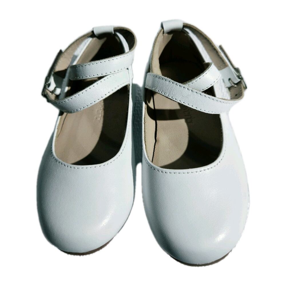 Adorable Elephantito Leather Mary Jane Dress Shoes Toddler Girls Size 7- Formal
